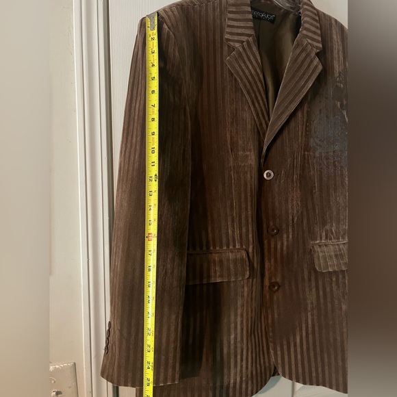 MetaFuori New York Embroidered Cordaroy Blazer Sportcoat Jacket size 2XL - Picture 14 of 16